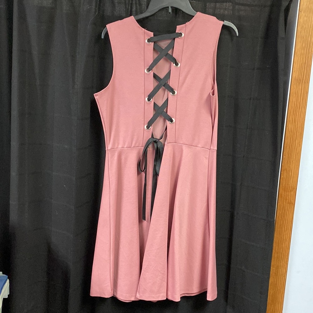 Design Lab Back Design Dress